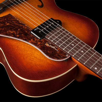 5TH Avenue Kingpin P90 Semi-Acoustic Guitar, Cognacburst