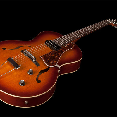 5TH Avenue Kingpin P90 Semi-Acoustic Guitar, Cognacburst