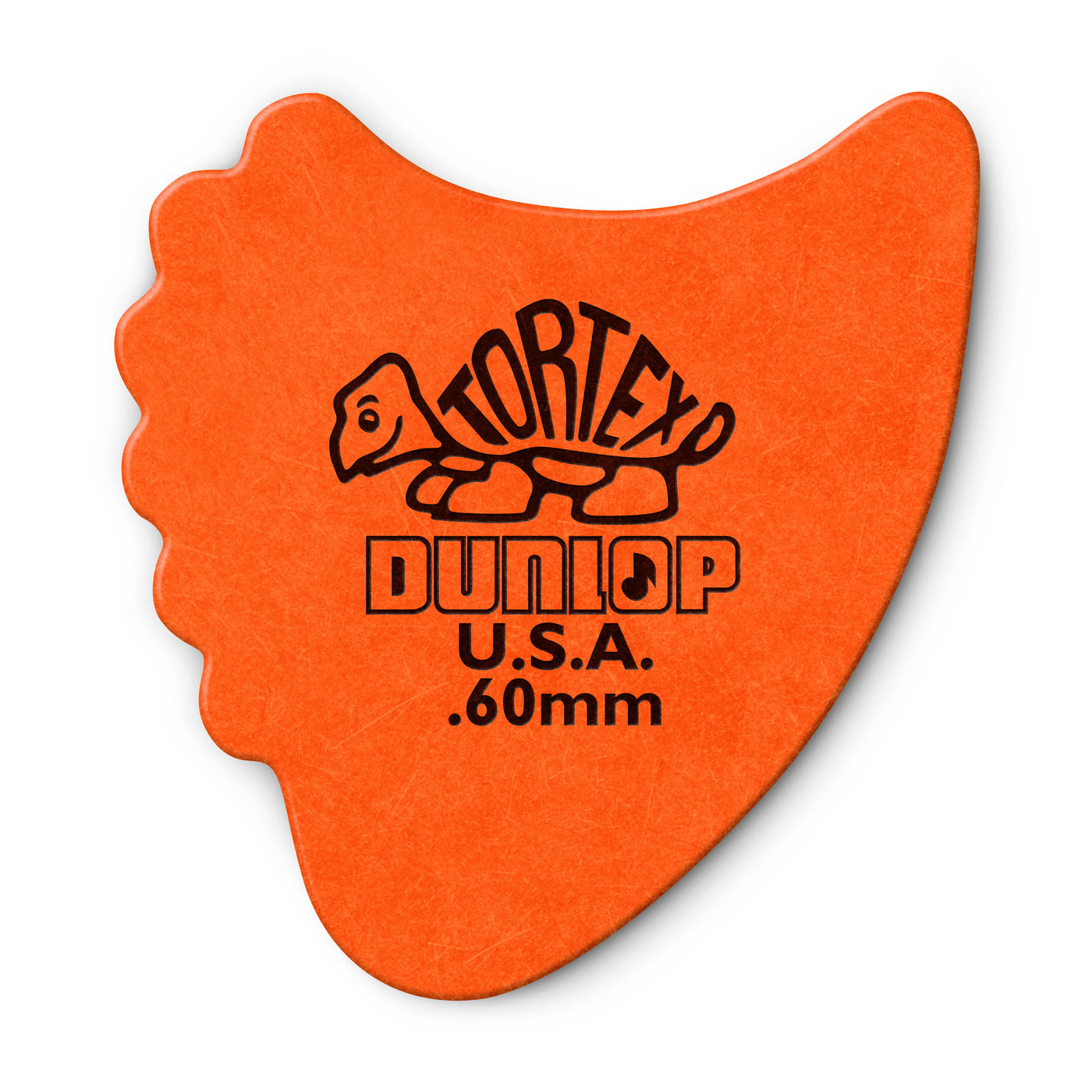 414R60 Tortex fins - .60mm orange
