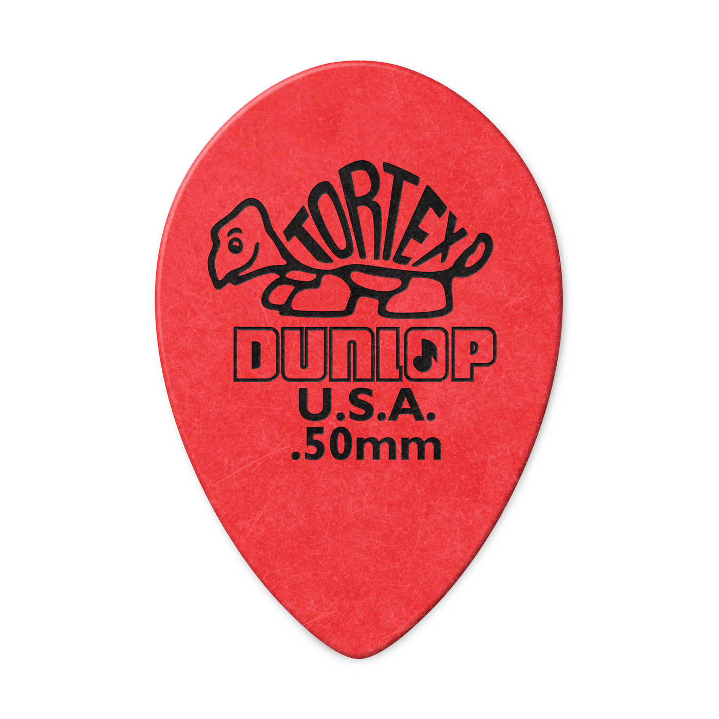 Small Teardrop Tortex 50mm Pick, Red