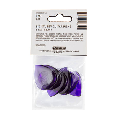 Big Stubby 3.00mm Pick  - 6 Pack