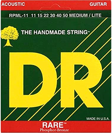 RPML-11 "Rare" Phosphor Bronze Acoustic Strings, Med/Lite
