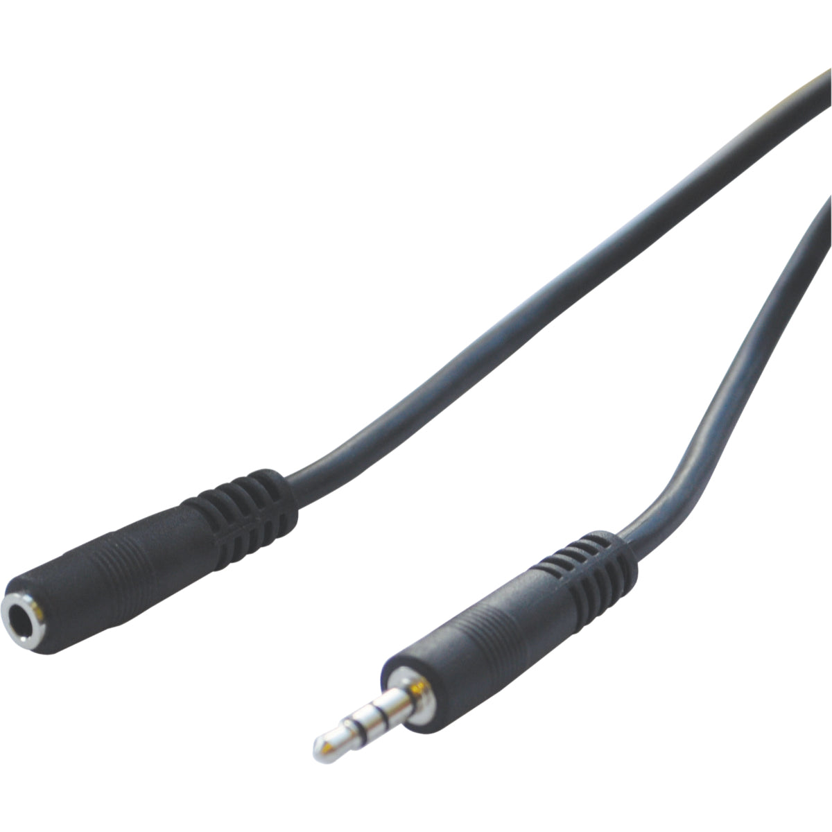 A121A - Screened 3.5Mm Stereo Jack Plug To 3.5Mm Stereo Jack Socket. 3M