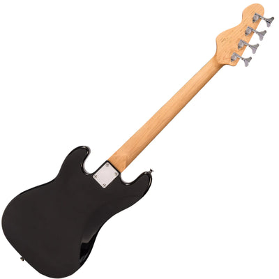 E20BLK Blaster 7/8 Size Bass Guitar, Black