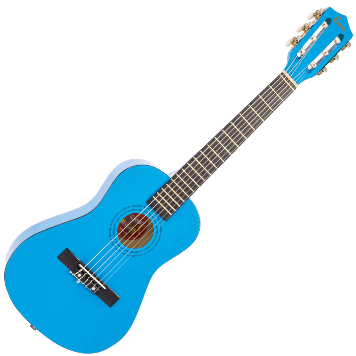 ENC12BLOFT 1/2 Size Junior Guitar Pack, Metallic Blue