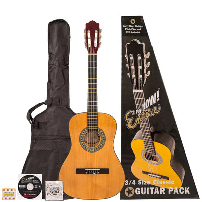 ENC34NOFT 3/4 Size Classical Guitar Pack