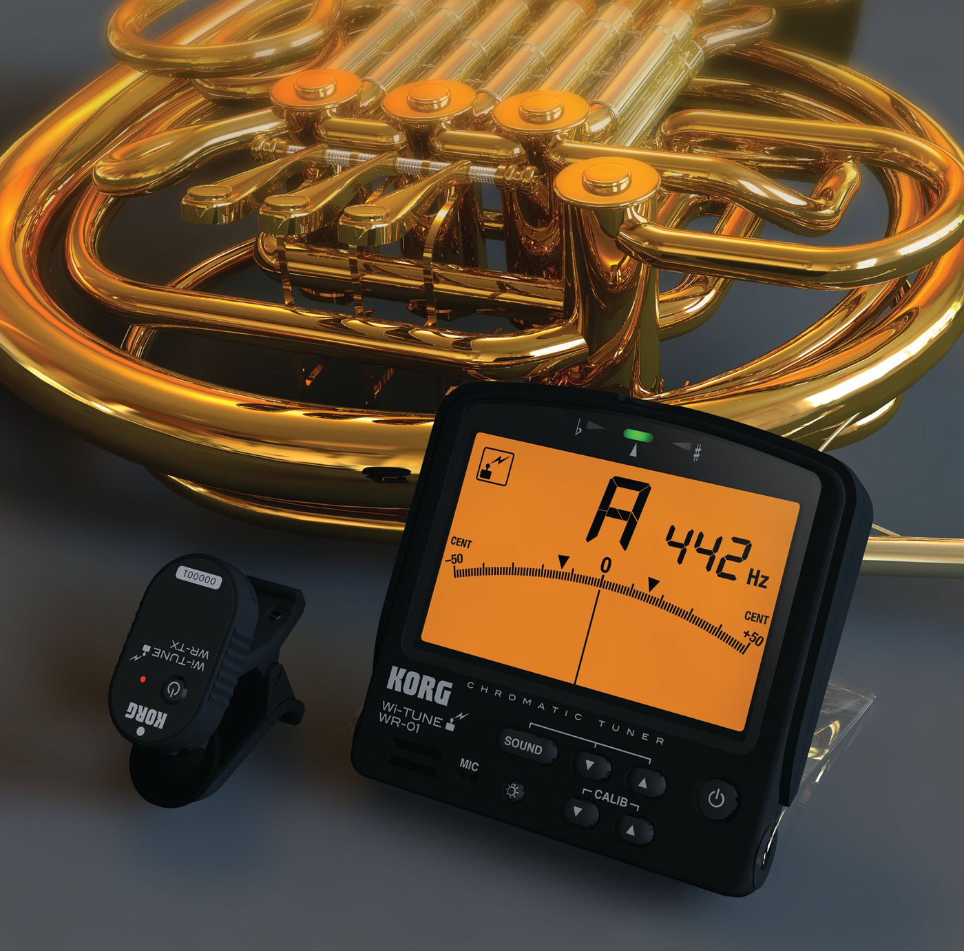 WR-01S Wireless Tuner, (Sax/Clarinet Strap Model), Ex-Demo