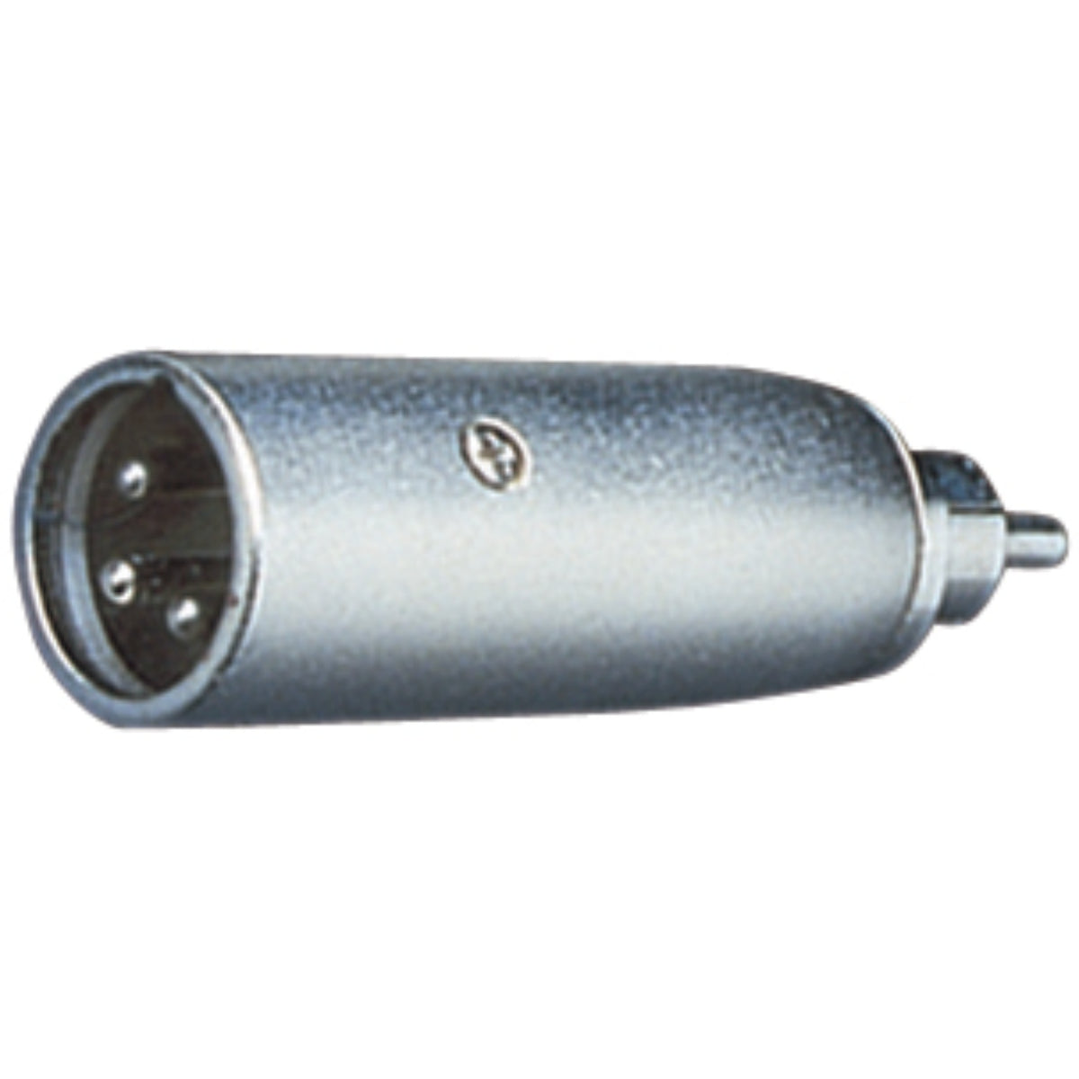F346F Nickel Xlr Male To Rca Phono Plug