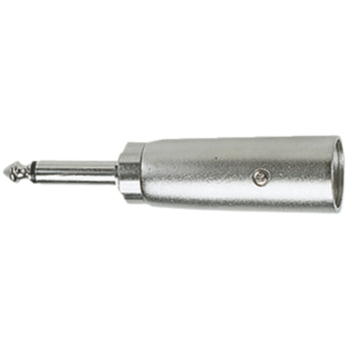 F346M Nickel XLR male-6.35mm mono plug