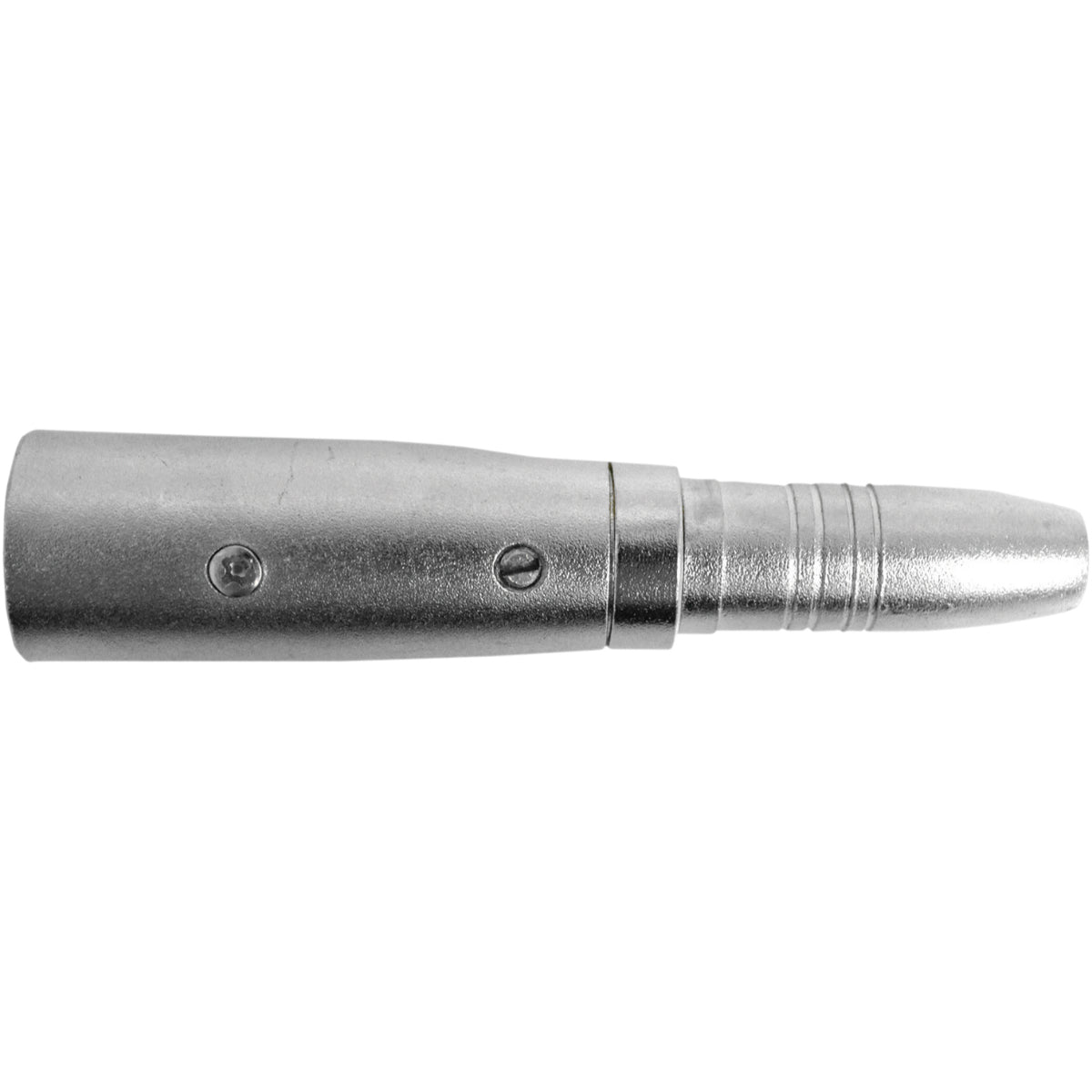 Nickel XLR male-6.35mm mono socket