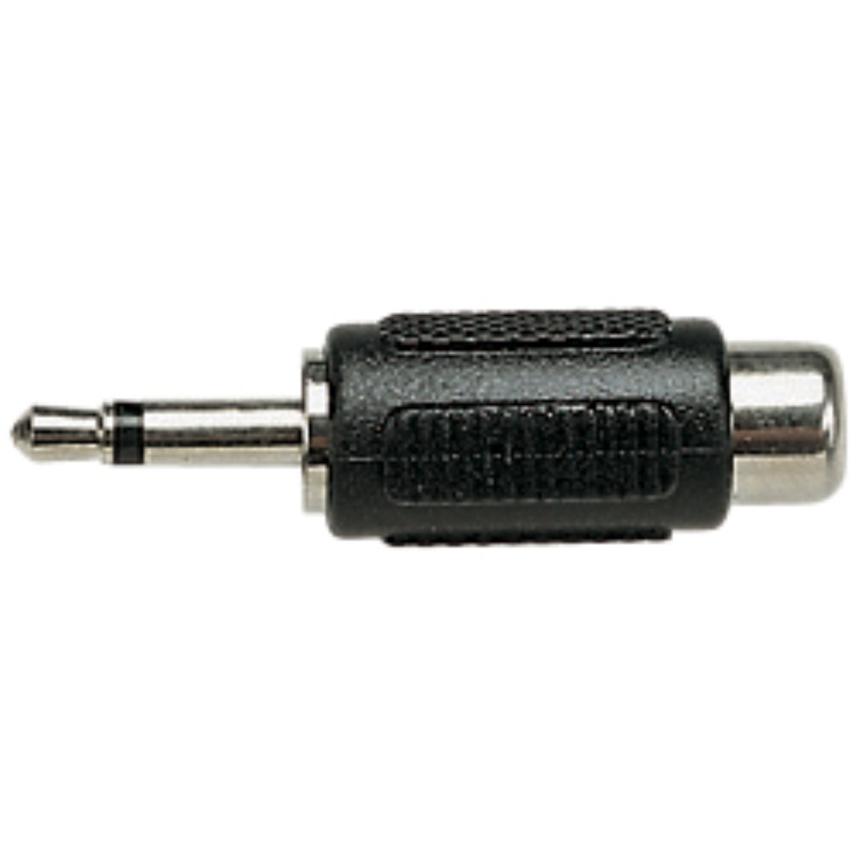 F368 - Black 3.5Mm Mono Plug To Phono Socket