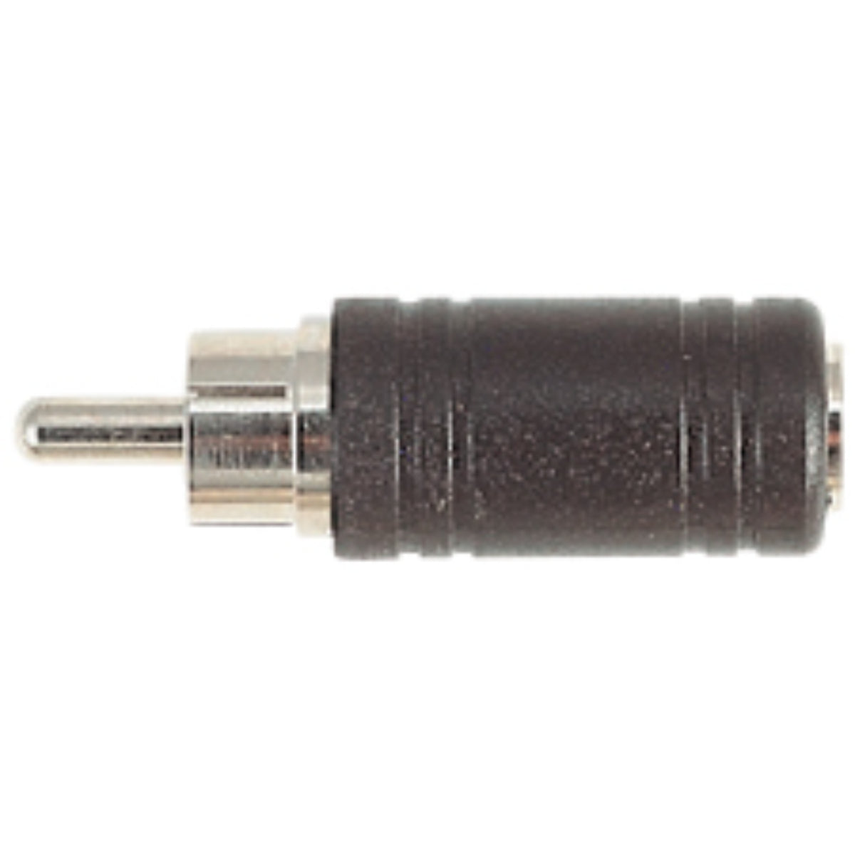 F370 Black Phono Plug To 3.5Mm Mono Socket