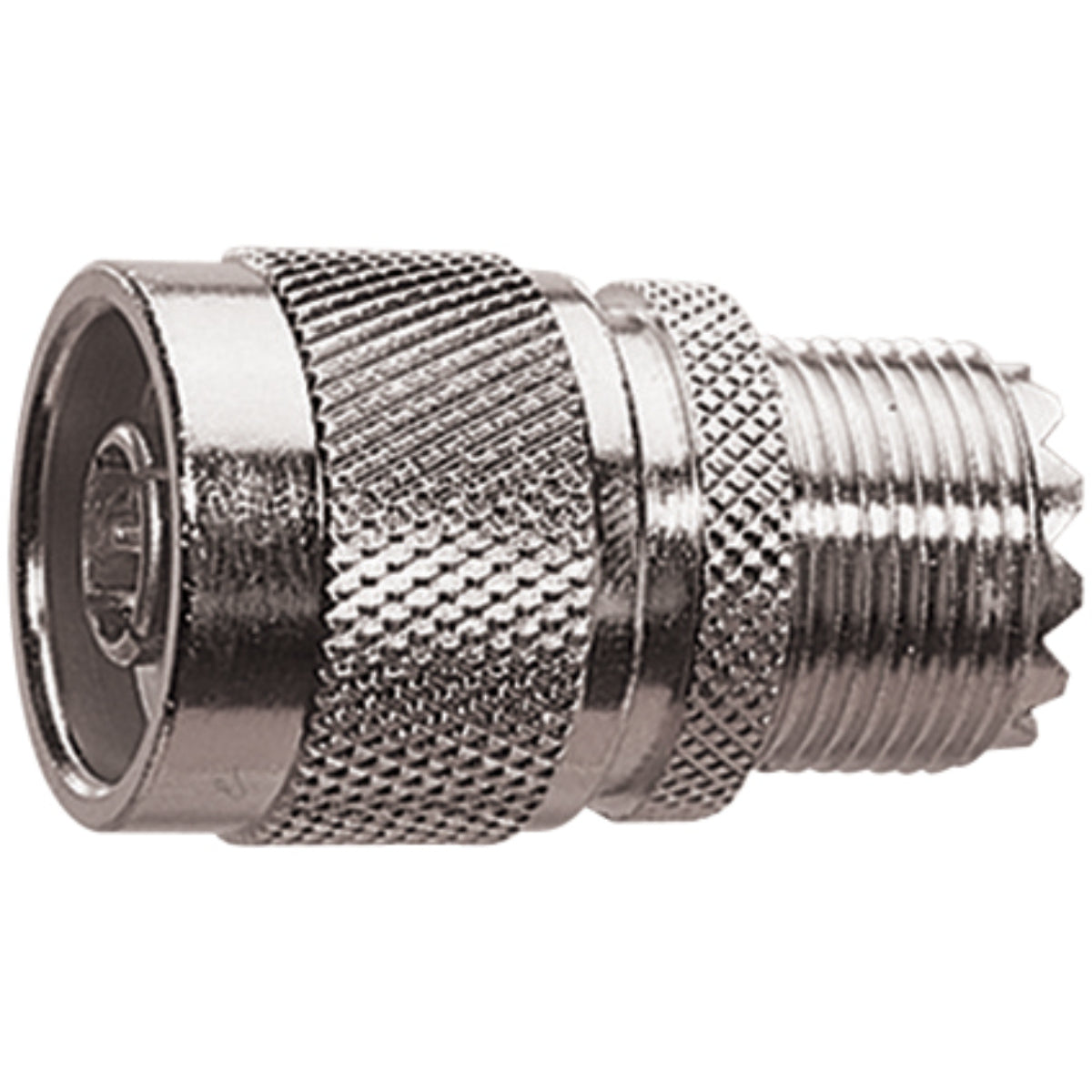 Nickel N Type Plug To UHF Socket Radio Frequency Adaptor – The Sound ...