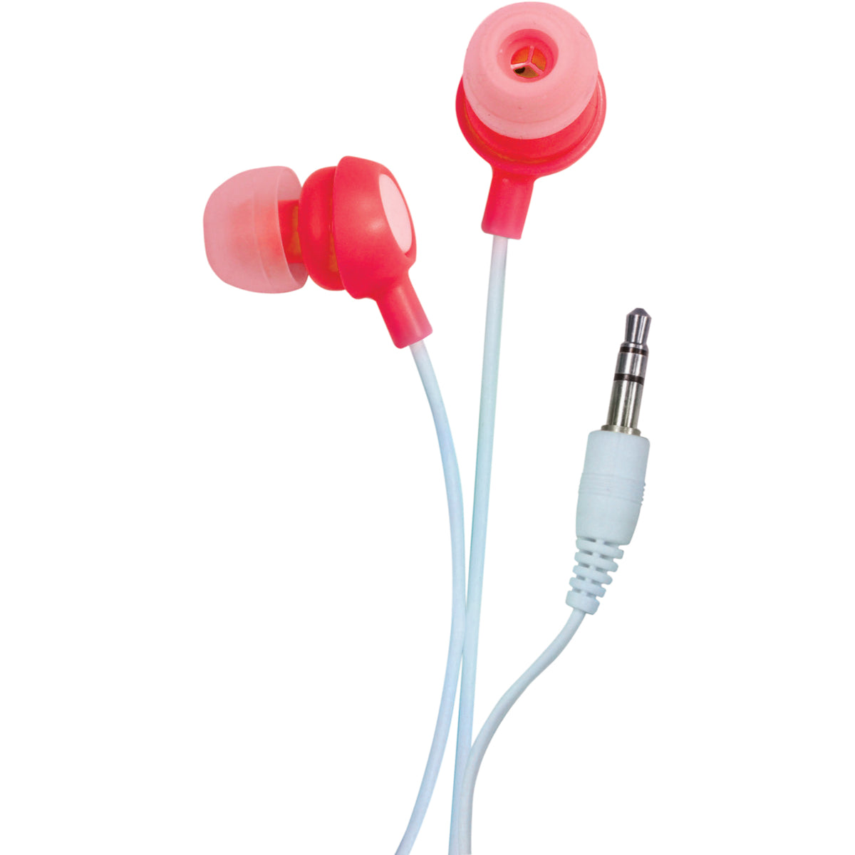 Red In-Ear Stereo Earphones