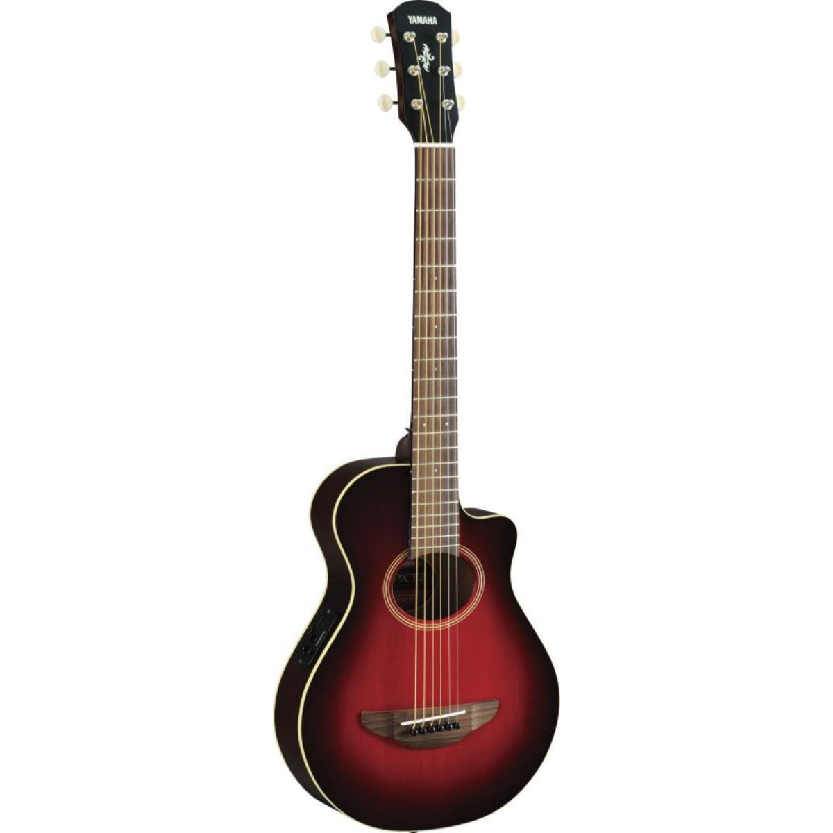 APXT2 DRB, Travel Guitar, Dark Red Burst