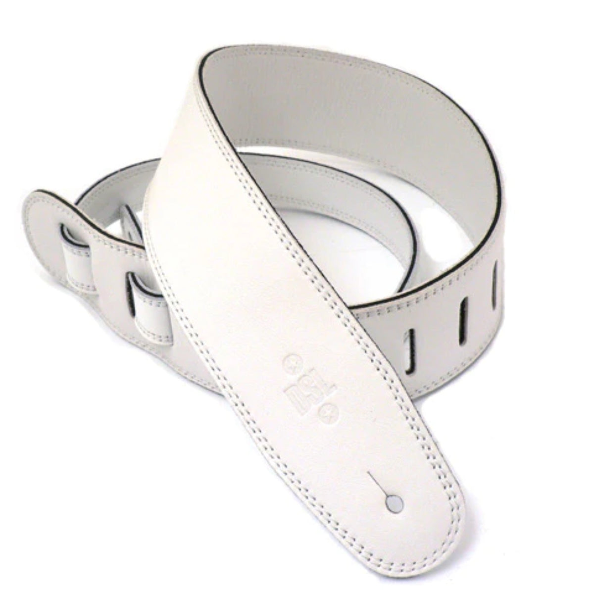 GLG25-2W Leather White Vintage Strap