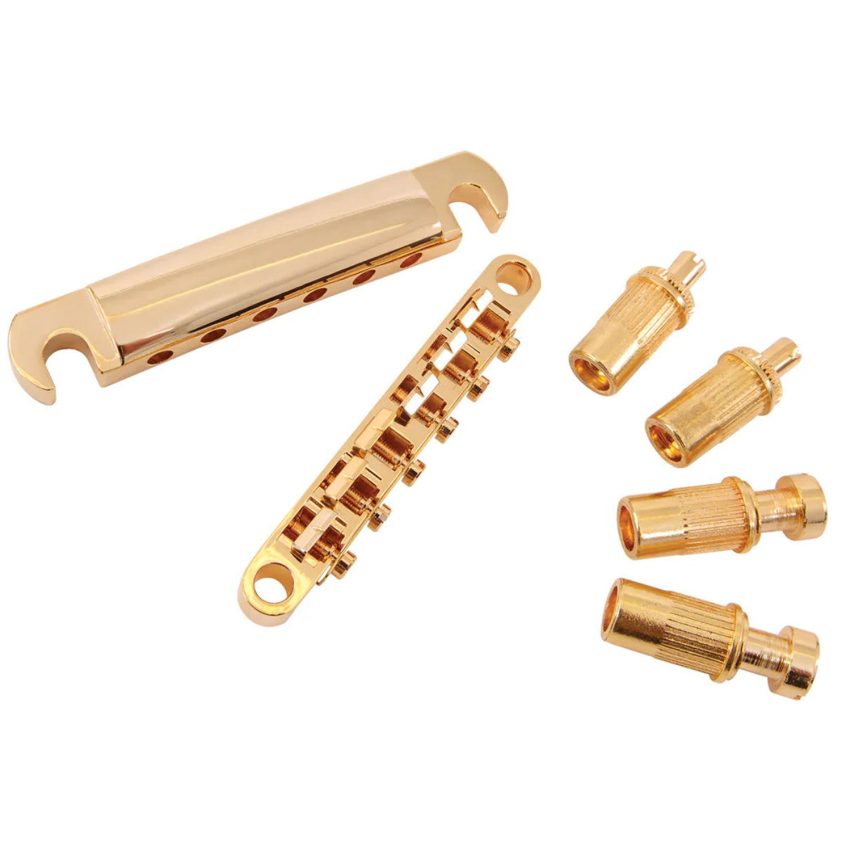 GT812 LP Style Gold Bridge & Saddle
