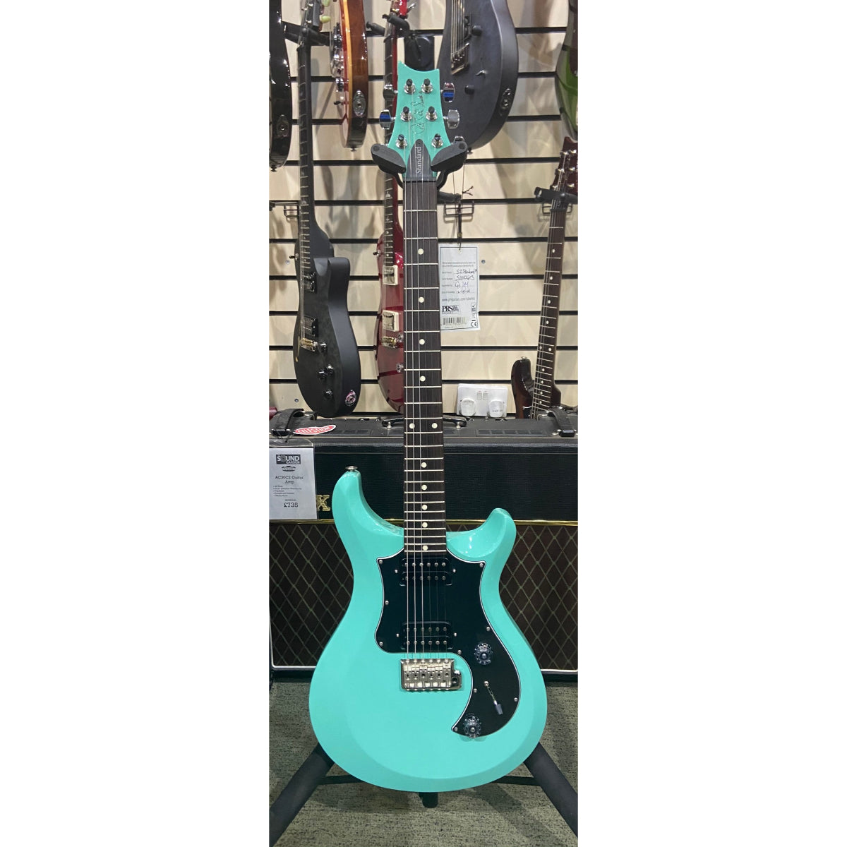 S2 Standard 24 Dots, Seafoam Green, Electric Guitar, with Gigbag - Ex-demo