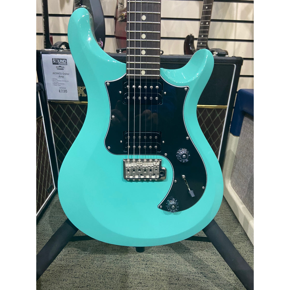 S2 Standard 24 Dots, Seafoam Green, Electric Guitar, with Gigbag - Ex-demo