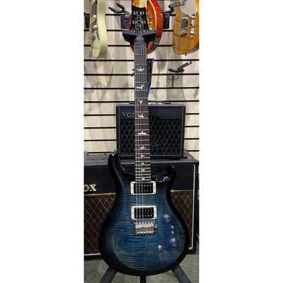 S2 35th Anniversary Custom24, Birds, Faded blue smokeburst, Electric Guitar, with Gigbag - Ex-demo