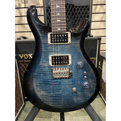 S2 35th Anniversary Custom24, Birds, Faded blue smokeburst, Electric Guitar, with Gigbag - Ex-demo