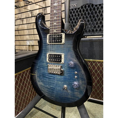 S2 35th Anniversary Custom24, Birds, Faded blue smokeburst, Electric Guitar, with Gigbag - Ex-demo