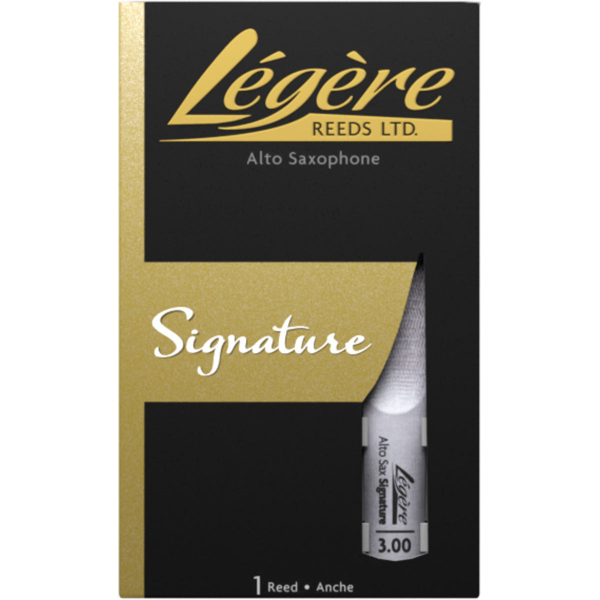 Signature alto Saxophone Plastic Reed, 2.25