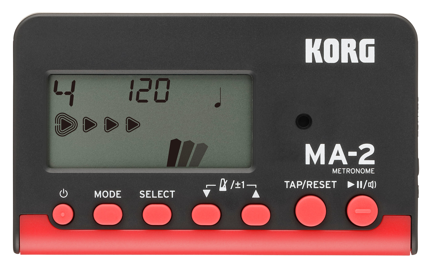 MA-2 Digital Metronome, Black/Red