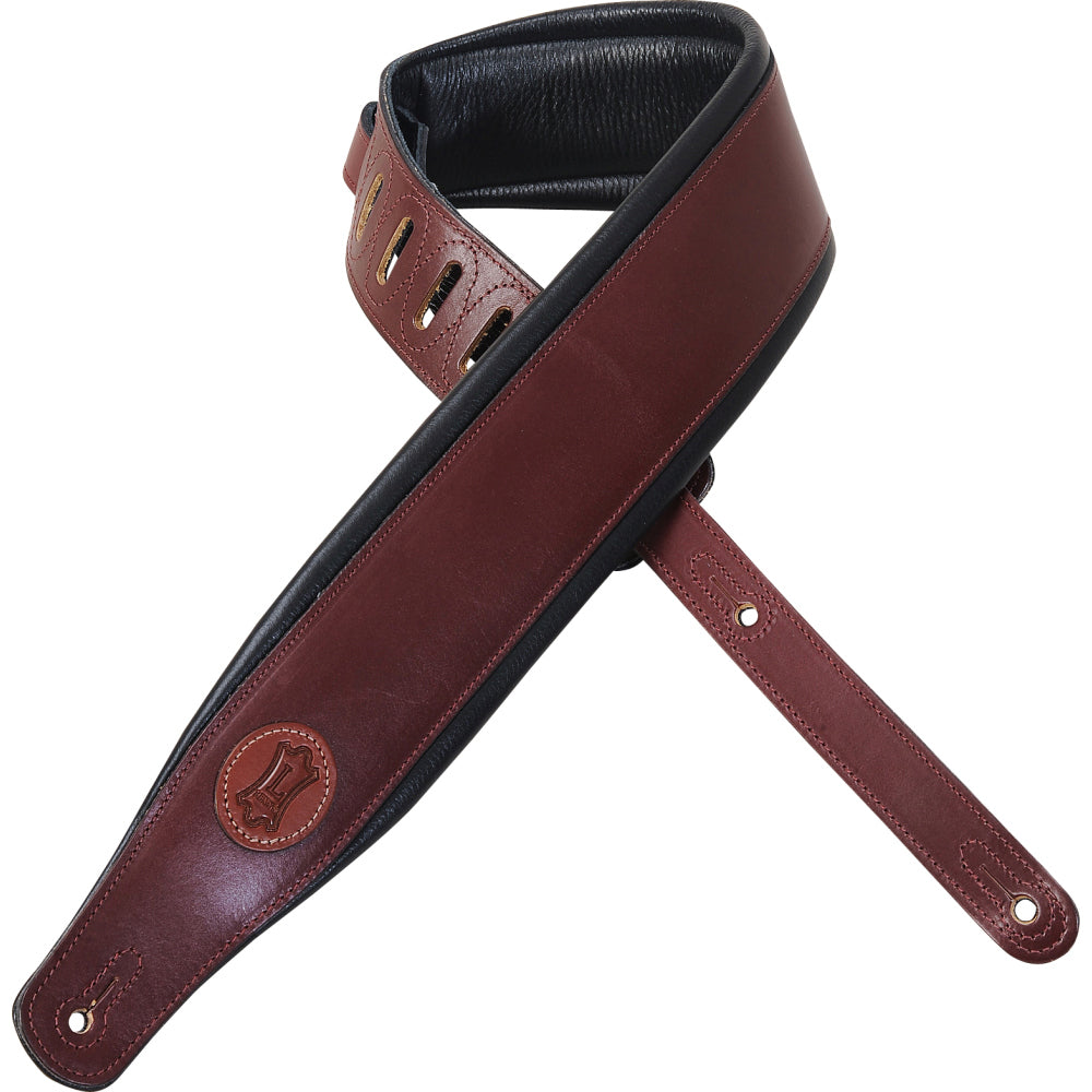 MSS1-brg 2.5" Signature Carving Leather Padded
