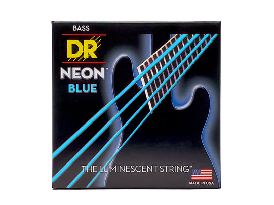 Hi-Def Neon Blue Medium Bass Strings – The Sound Garden Music Shop