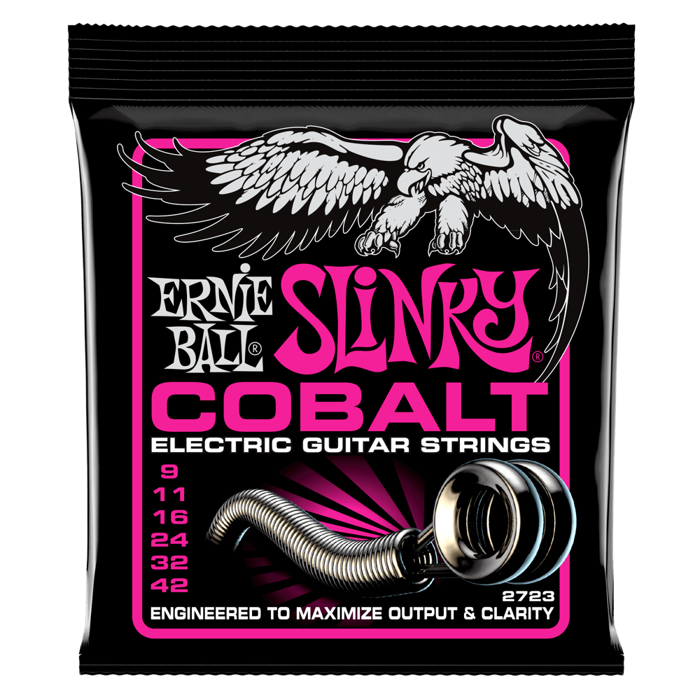 2723 Super Slinky Cobalt Electric Guitar Strings 9-42