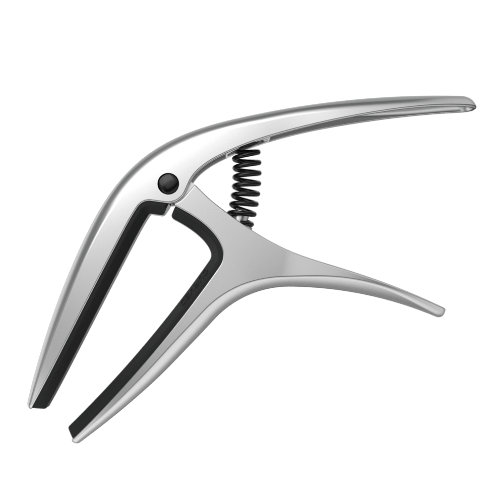 Axis Trigger Capo, Acoustic/Classical, Silver