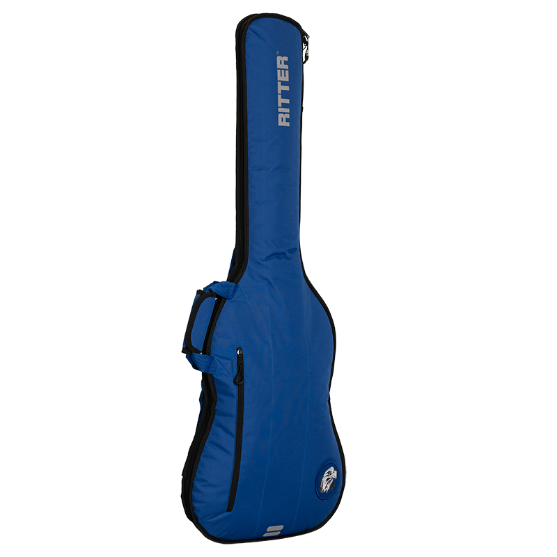 RGD2-B SBL Davos Bass Gig Bag, 15mm Padding, Sapphire Blue