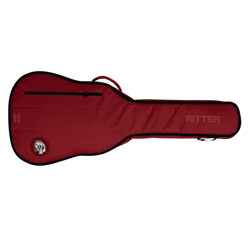 RGD2-D SRD Davos Dreadnought Gig Bag, 15mm Padding, Spicy Red