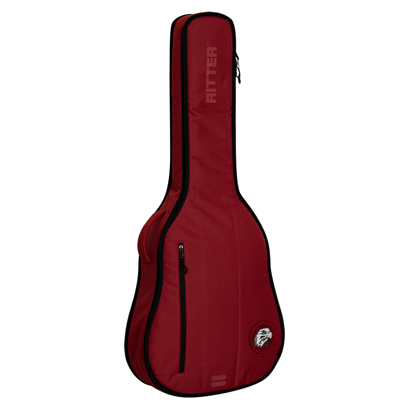 RGD2-D SRD Davos Dreadnought Gig Bag, 15mm Padding, Spicy Red