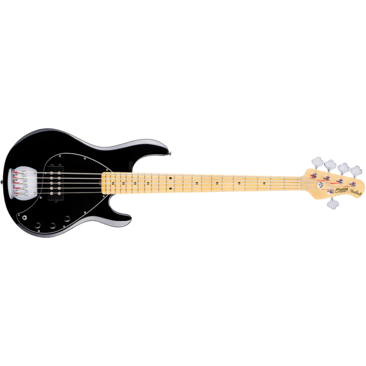 Sterling By Musicman Ray 5 String Bass, Gloss Black