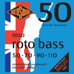 RB50 Nickel Heavy Gauge Bass String Set 50-110