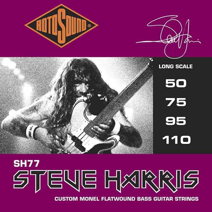 SH77 Steve Harris Signature Flatwound Set 50-110