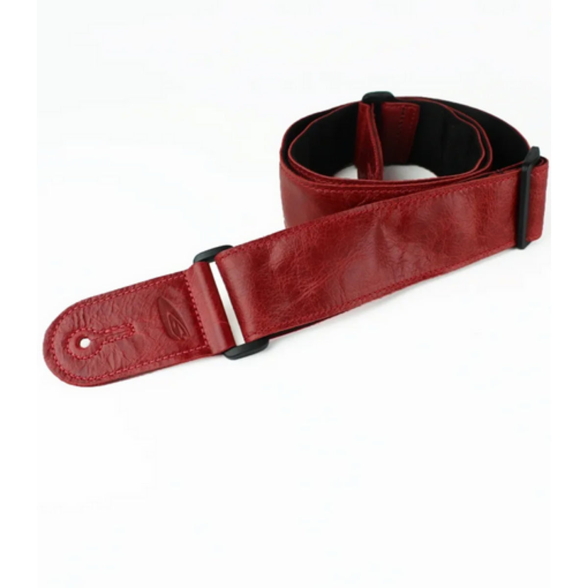 Adjustable Leather Strap, Leather, Red