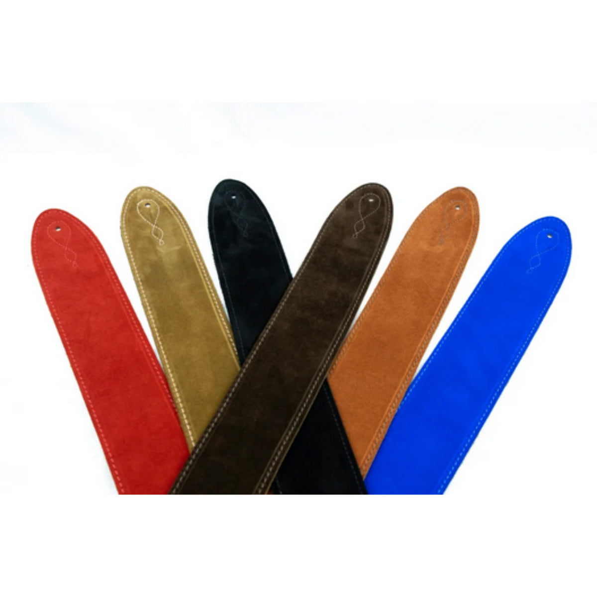 Comfy Suede Guitar Strap, Standard, Various Colours