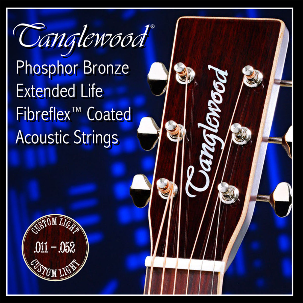 Phosphor Bronze Coated Custom Light Strings