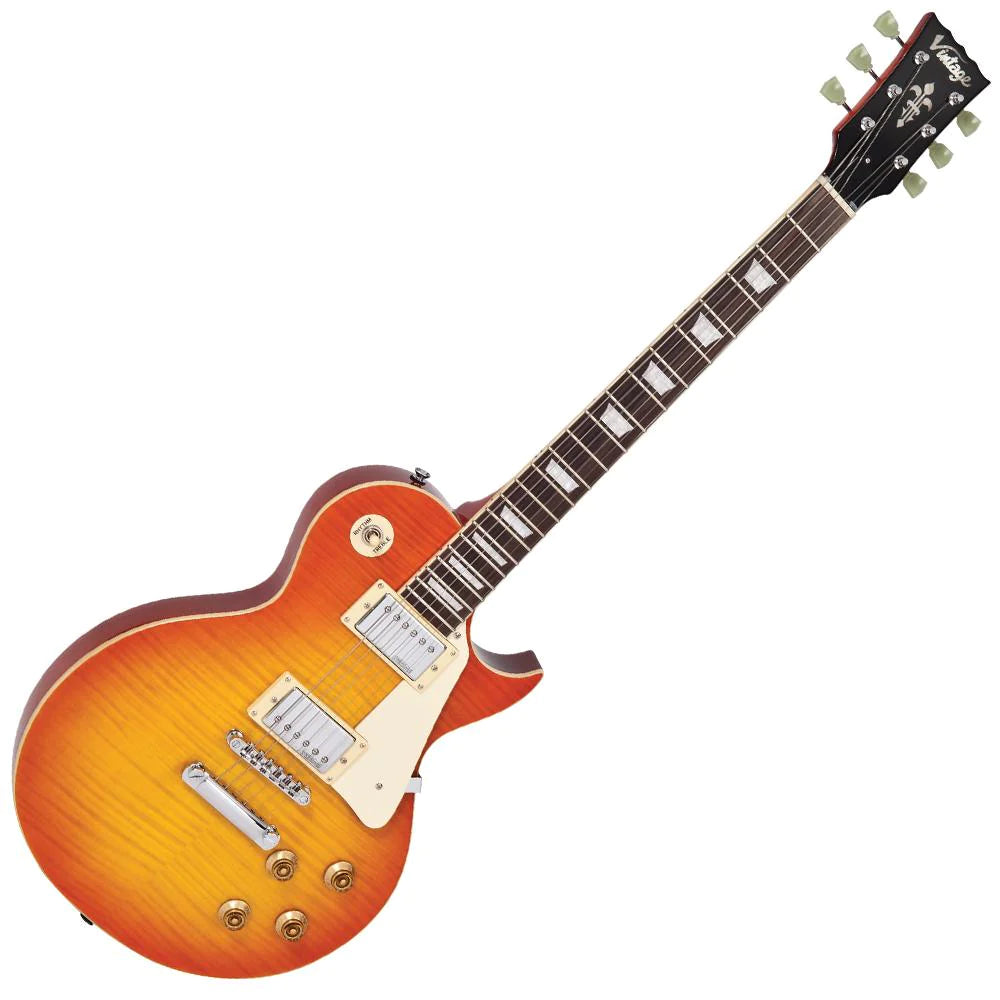 V100HB LP Style, Honey Burst Electric Guitar