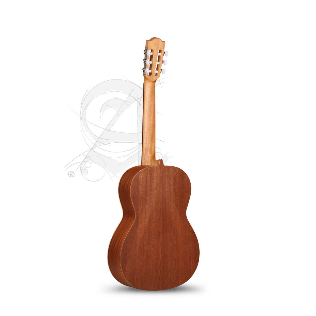 1C - Z Nature - Natural Cedar Solid Top Classical Guitar, Satin Finish