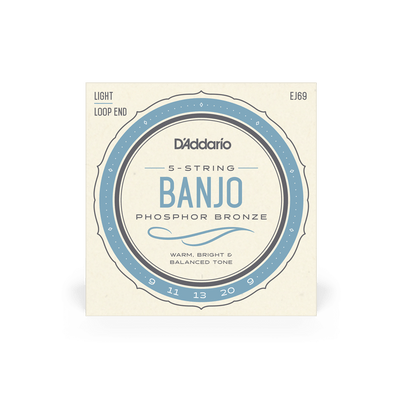 EJ69 Banjo Phosphor Bronze Light