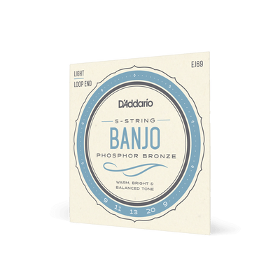 EJ69 Banjo Phosphor Bronze Light