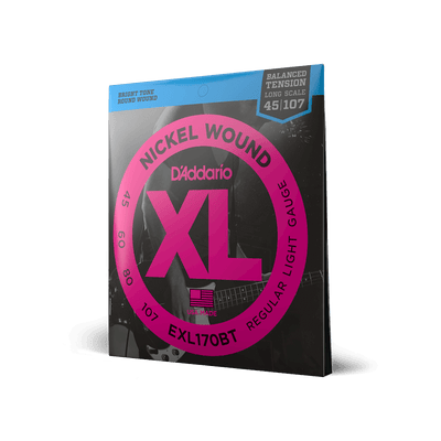 EXL170BT Nickel Wound Bass Strings 45-107