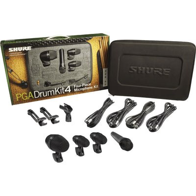 PGADRUMKIT4 Drum Mic Set 4-mics