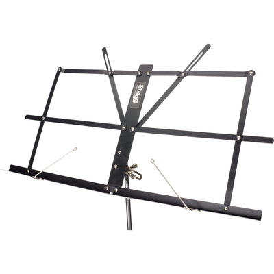 MUS-A25 BK 3-Section Music Stand Black