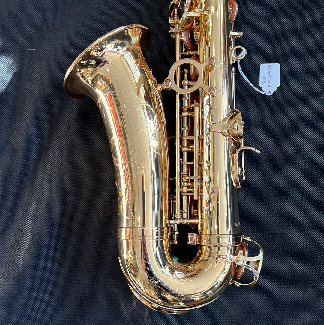 A1 Alto Saxophone, Gold Lacquer, Ex-Rental - exr-artsax31222