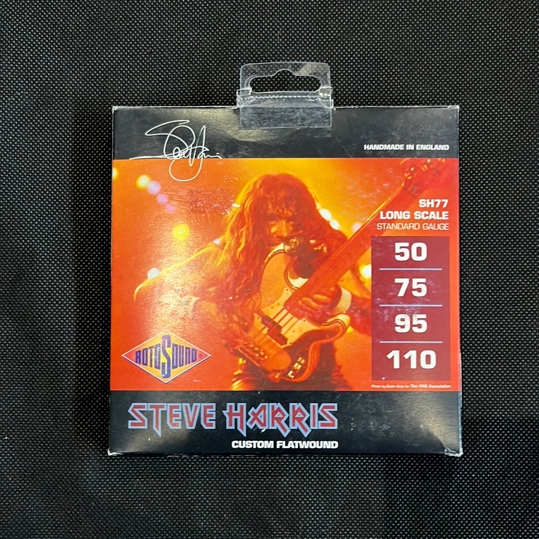 SH77 Steve Harris Signature Flatwound Set 50-110 - Old packaging.